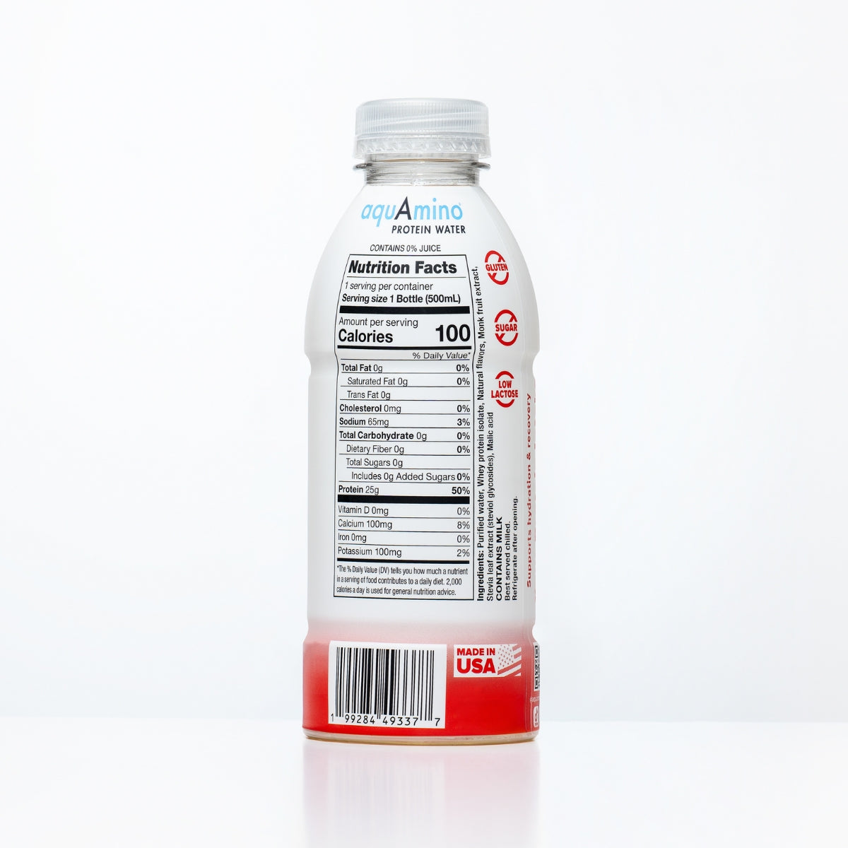 COMING SOON ONLINE - AquAmino Protein Water – Cherry Lime (6 Pack)