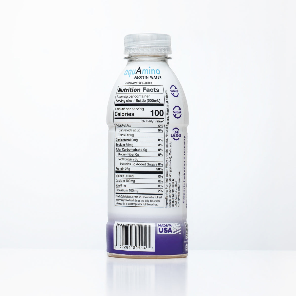COMING SOON ONLINE - AquAmino Protein Water – Wild Berry (6 Pack)
